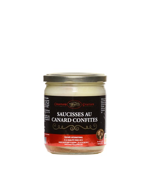 Saucisses au canard...