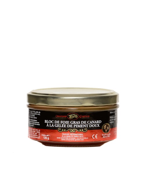 Bloc de foie gras de canard...