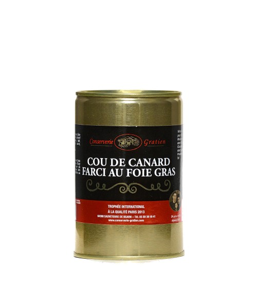 Cou de canard farci au foie...