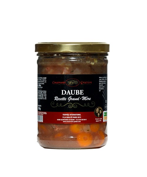 Daube recette Grand-mère