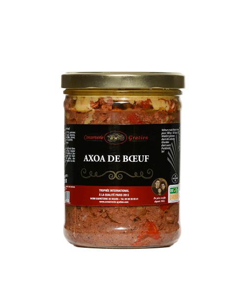 Axoa de bœuf 750g
