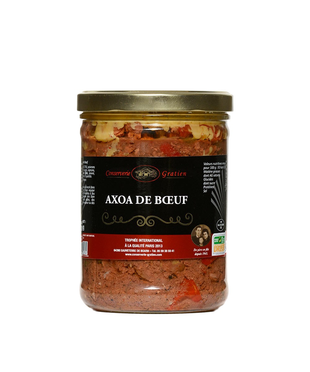 Axoa de bœuf 750g