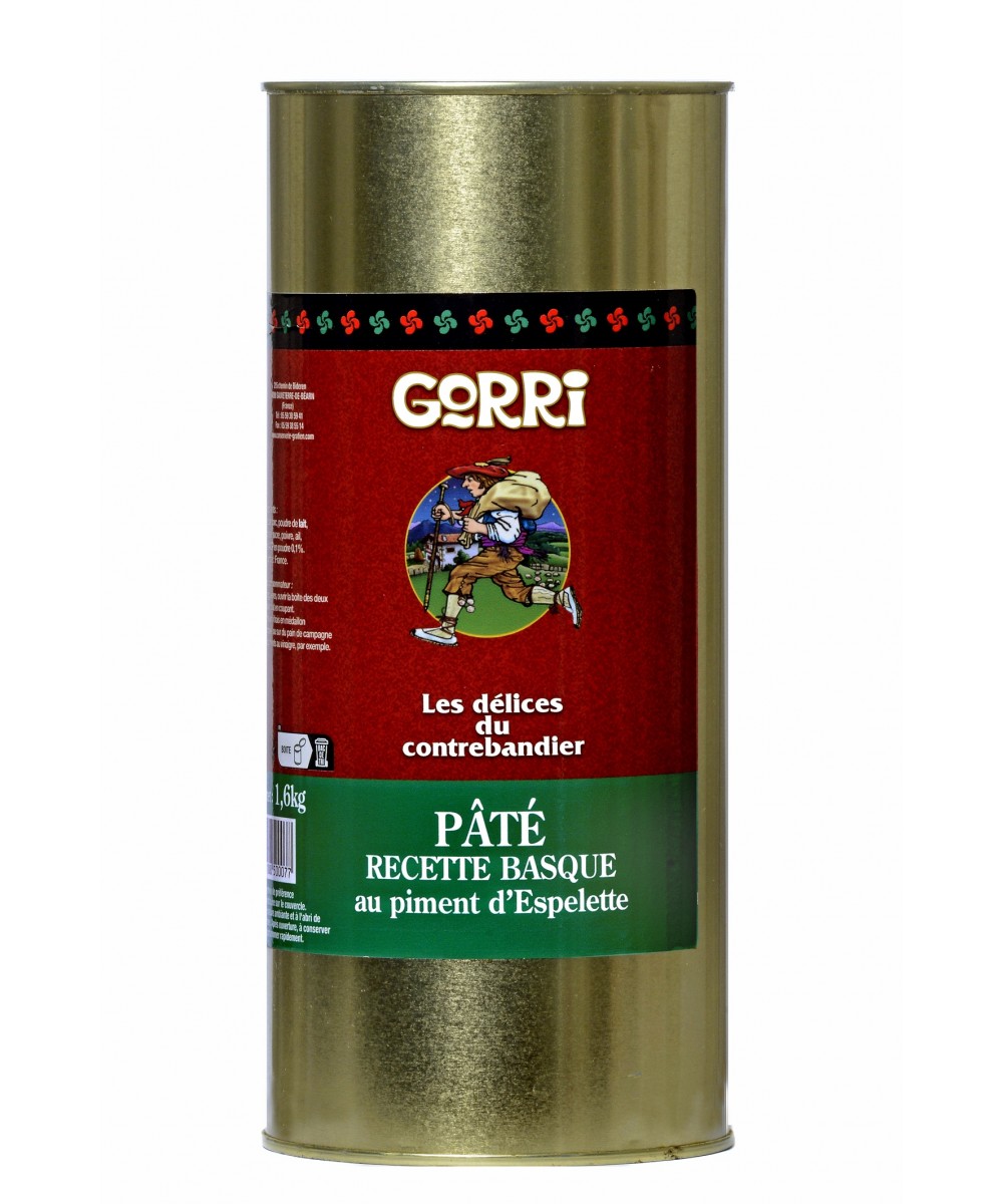 Pâté recette basque au piment...