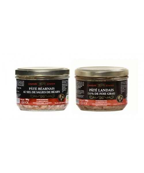 Lot de 2 pâtés 180g