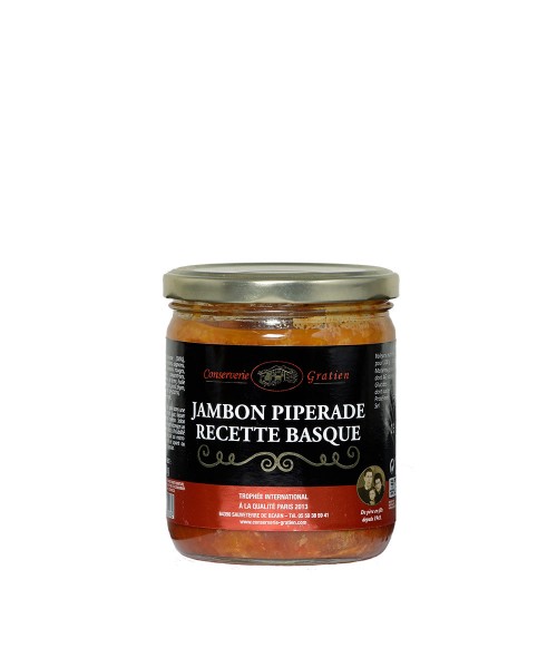 Piperade au jambon, recette...