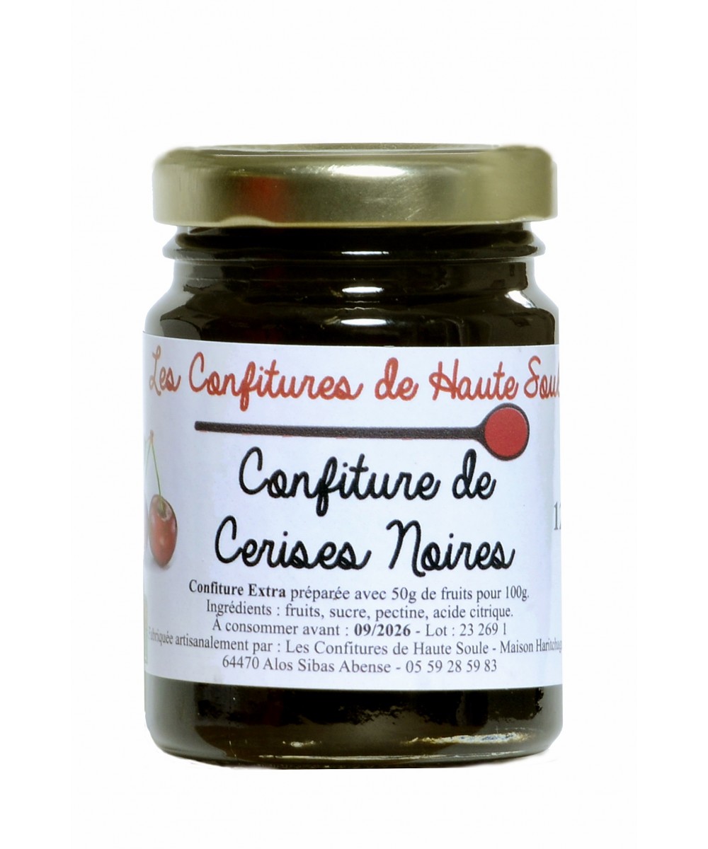 Confiture de Cerises Noires entières