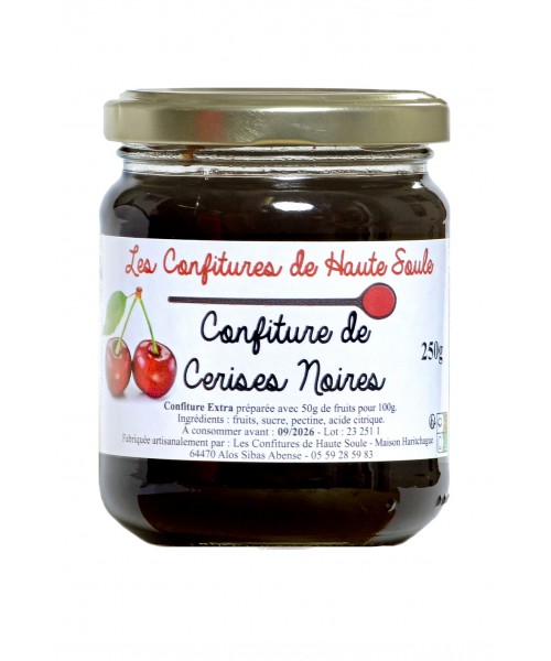 Confiture de Cerises Noires...