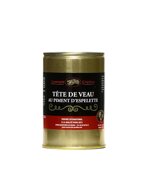 Tête de veau au piment...