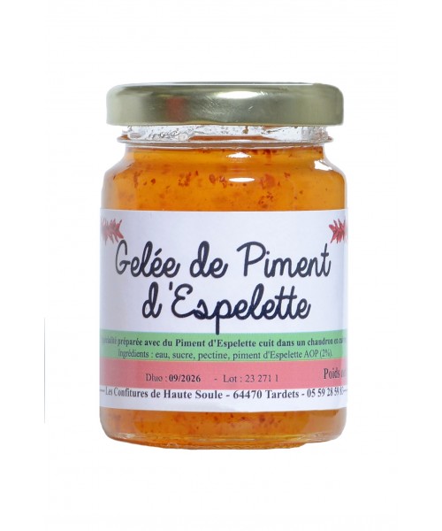 Gelée au piment d'Espelette...