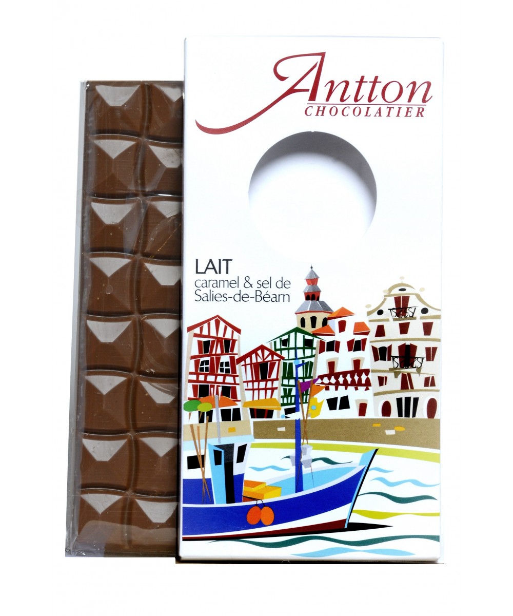 Tablette chocolat au lait Caramel &...