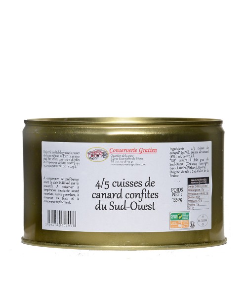 4 à 5 cuisses de canard...