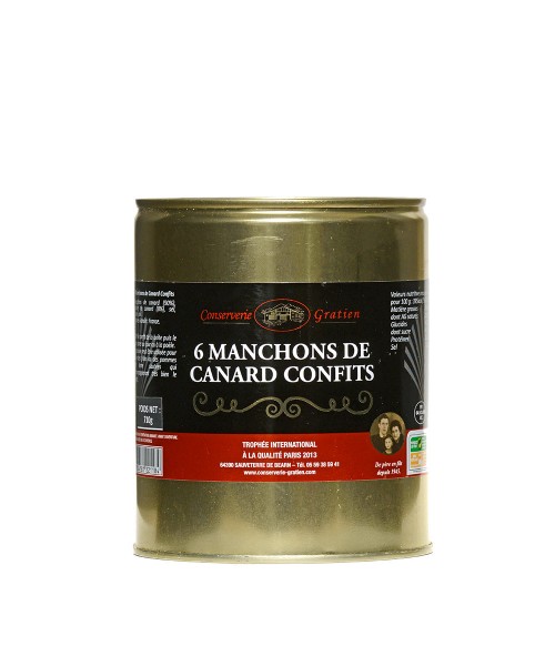 6 manchons de canard...